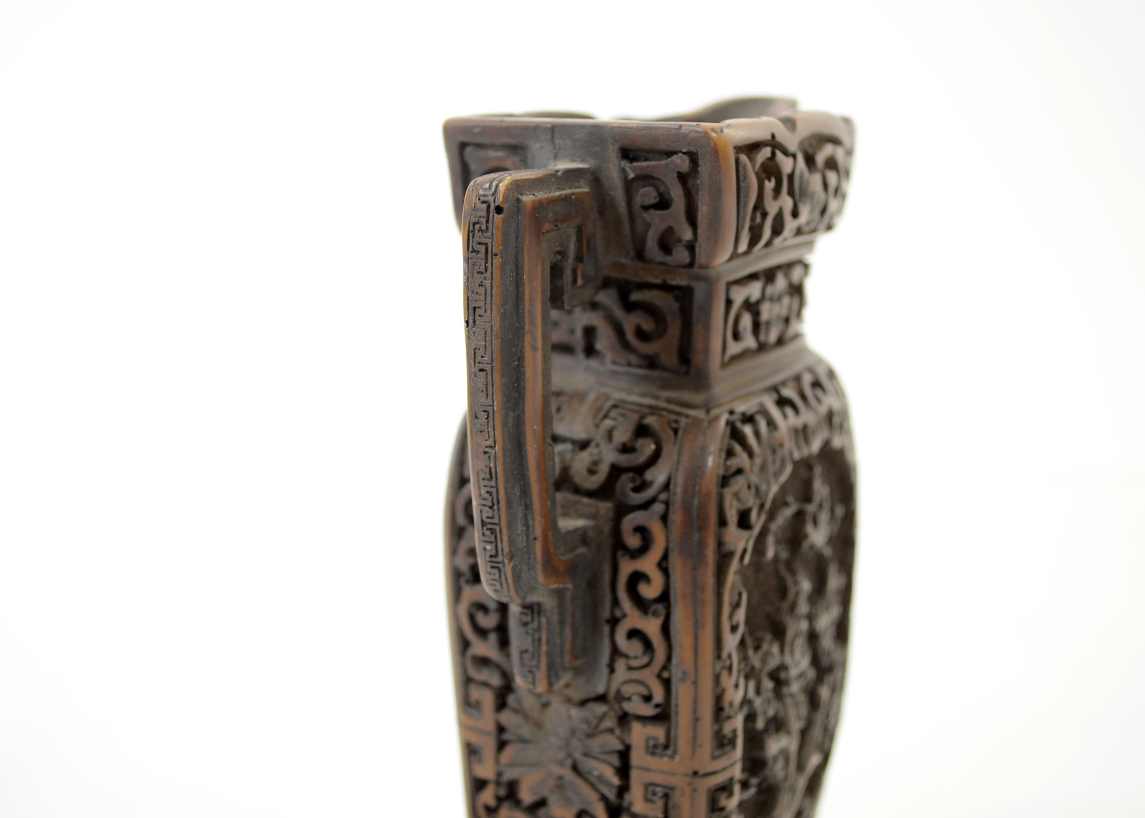 Chinese Carved Tea Pot