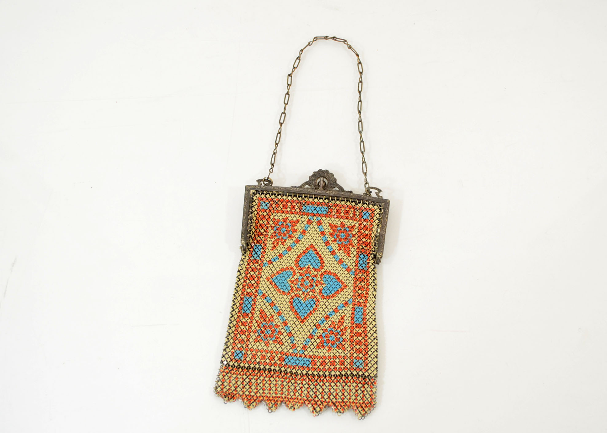 Art Deco Cut Steel Purse