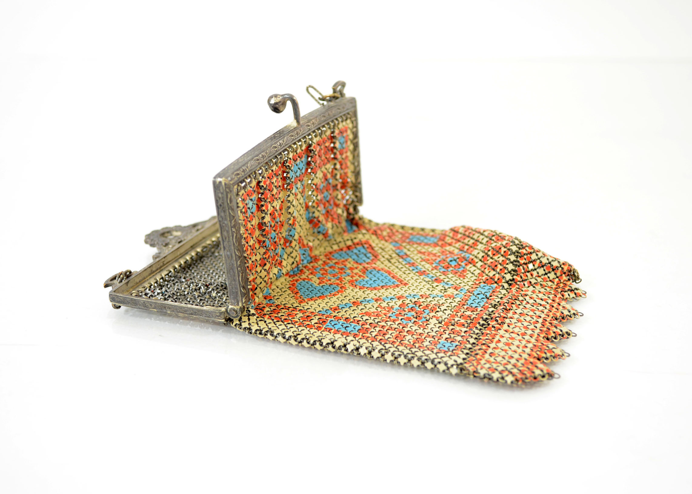 Art Deco Cut Steel Purse