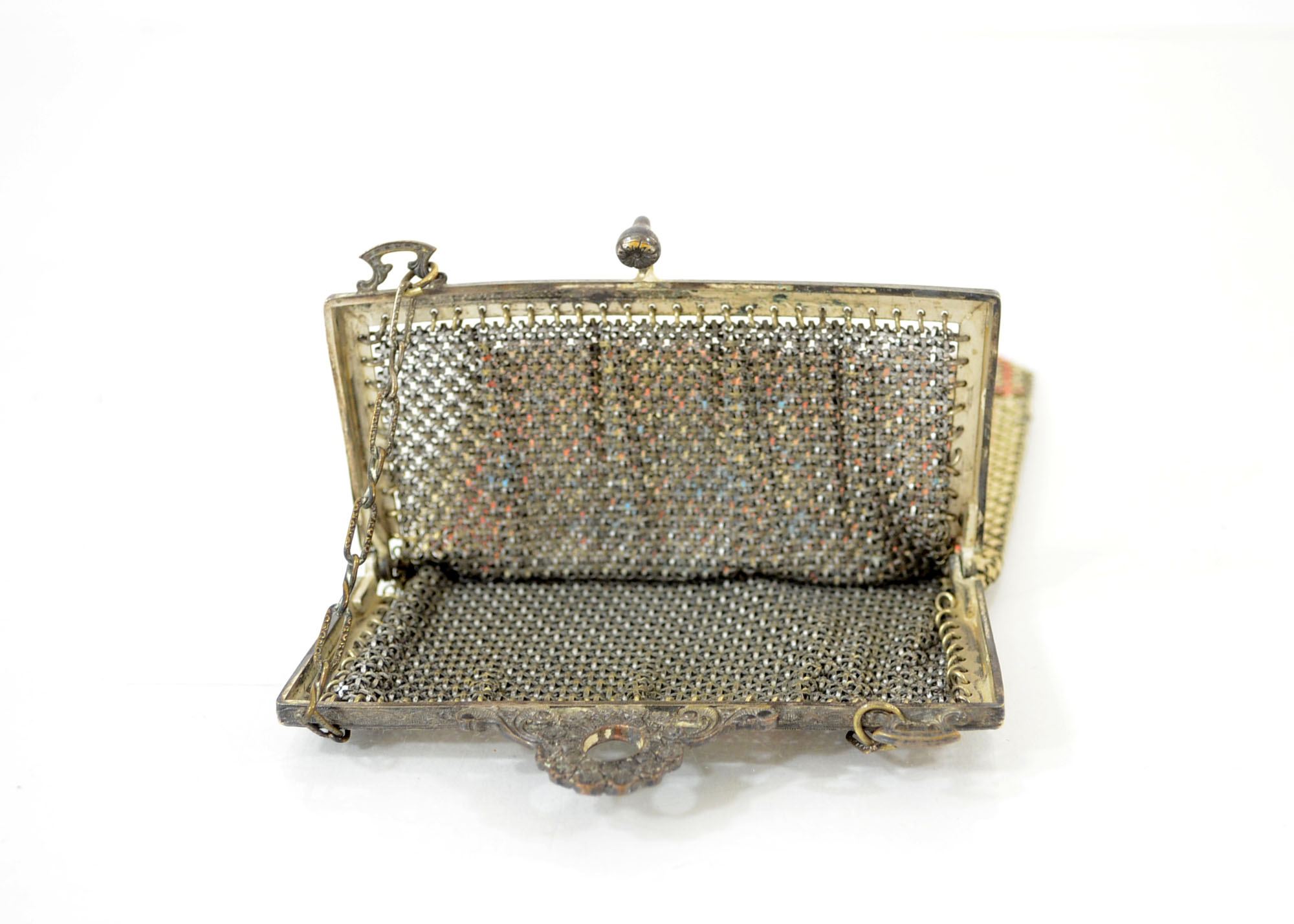 Art Deco Cut Steel Purse