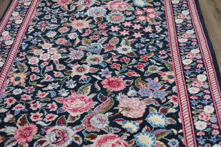Pakistan Persian Fine Woven Floral Wool Rug