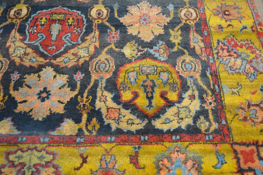 Noble House Herat Style Vegetable Dyed Wool Area Rug