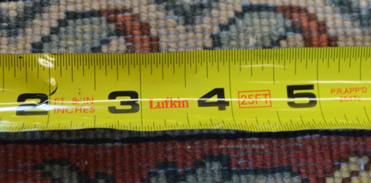 Persian Floral Tapestry Wool Area Rug