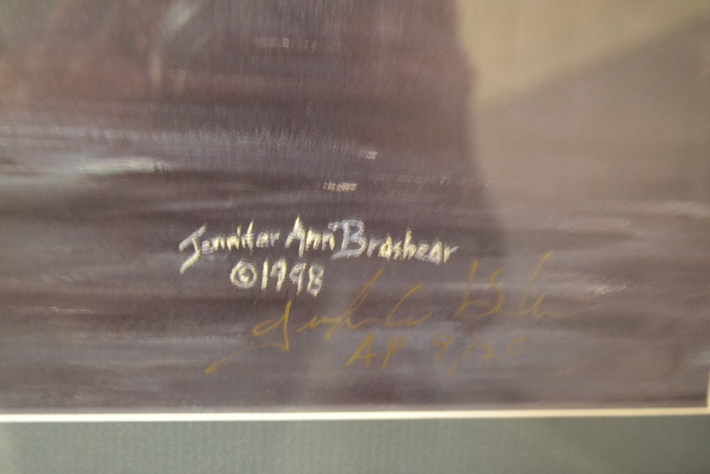 Ltd. Edition Offset Lithograph "Return Passage" Jennifer Brashear