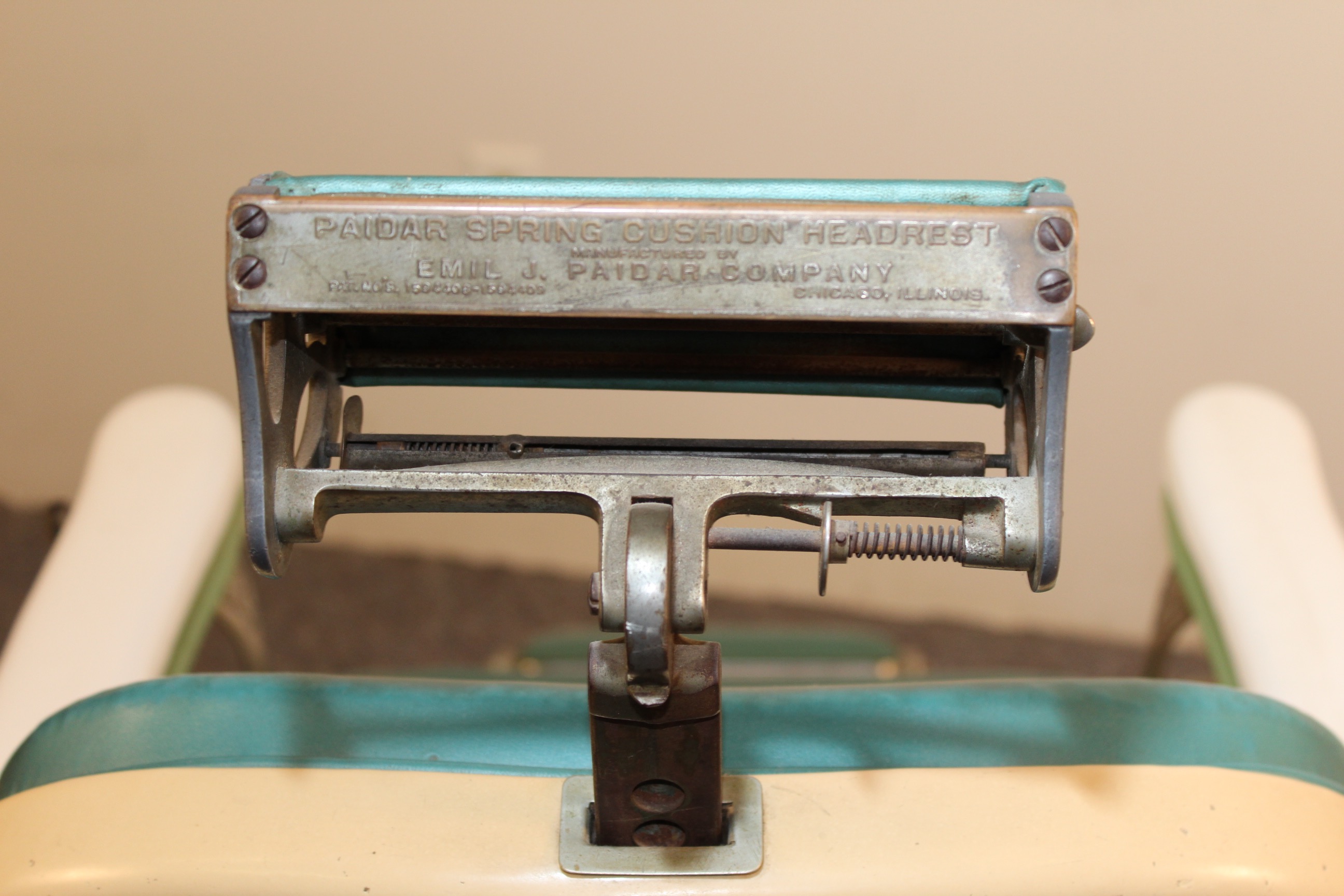 Vintage Emil J. Paidar Art Deco Barber Shop Chair