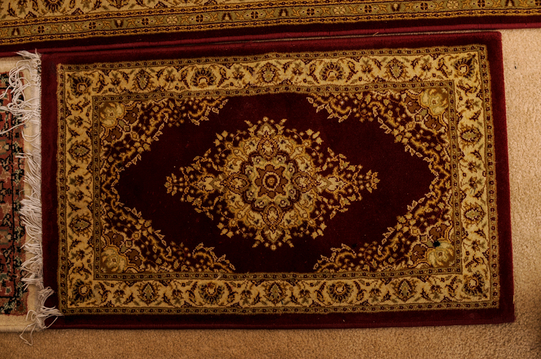 Turkish Runner and Matching Door Mats by Starline