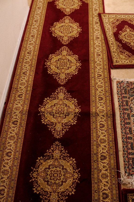 Turkish Runner and Matching Door Mats by Starline