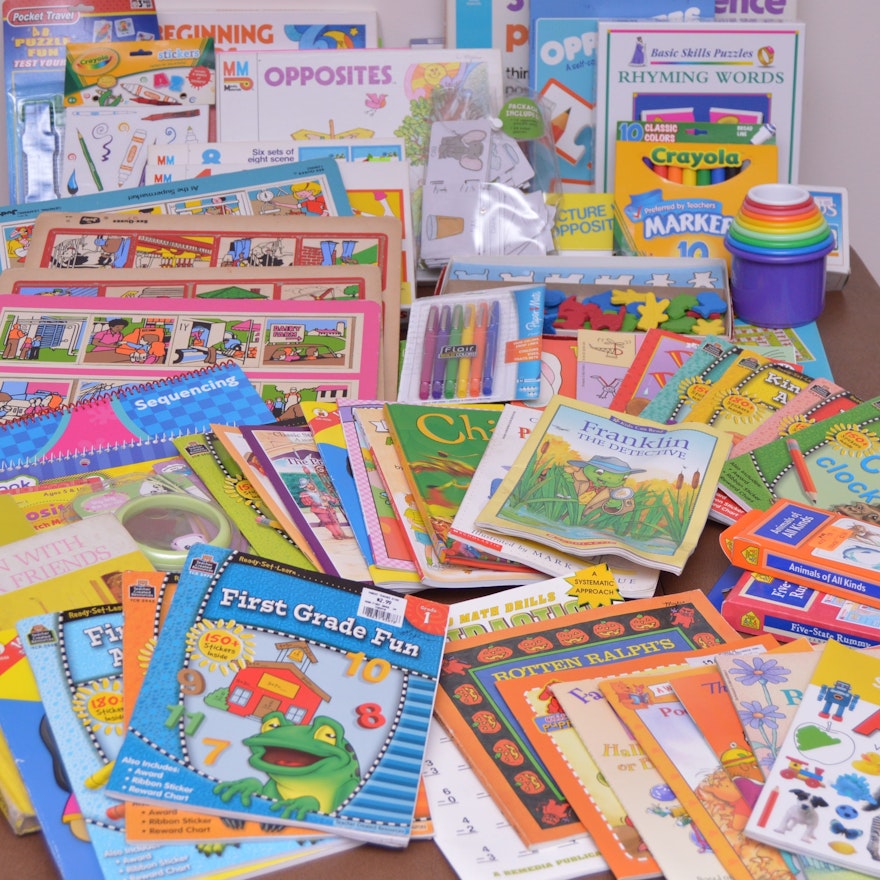 Early Reader Books, Games, and Crafts