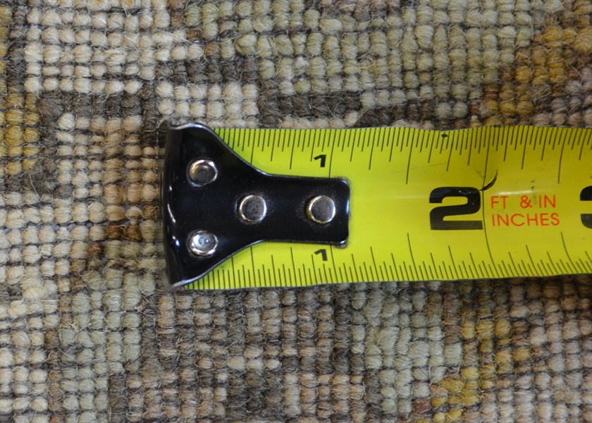 Agra Style Eggplant Hand Woven Wool Area Rug