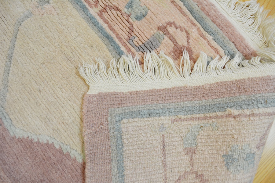 Tufenkian Persian Serapi Style Mauve Wool Area Rug