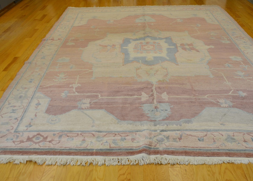 Tufenkian Persian Serapi Style Mauve Wool Area Rug