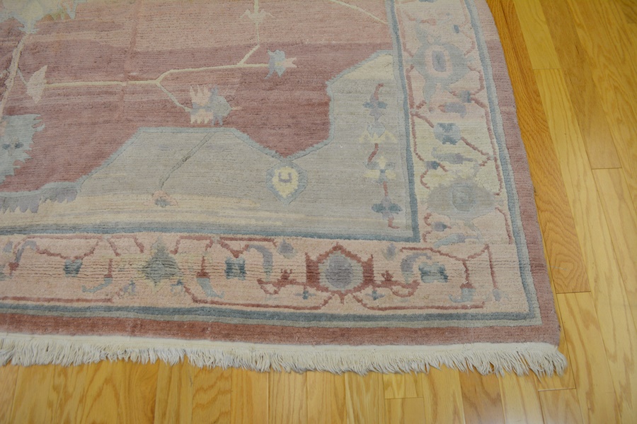 Tufenkian Persian Serapi Style Mauve Wool Area Rug