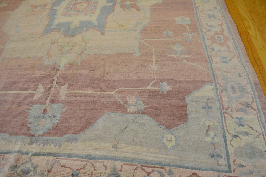 Tufenkian Persian Serapi Style Mauve Wool Area Rug