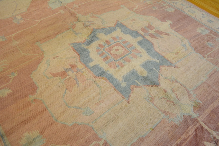 Tufenkian Persian Serapi Style Mauve Wool Area Rug