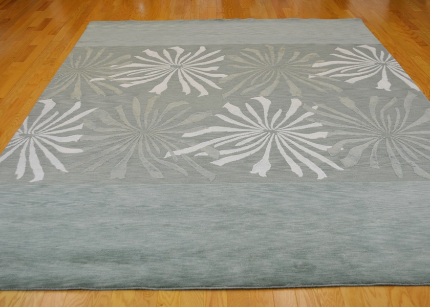 Indo-Nepalse Contemporary Wool Area Rug