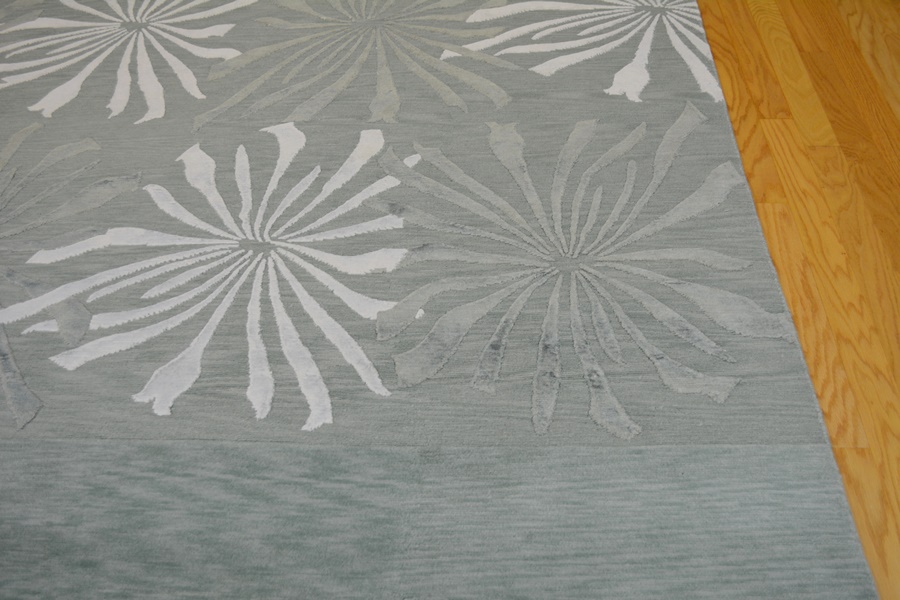 Indo-Nepalse Contemporary Wool Area Rug