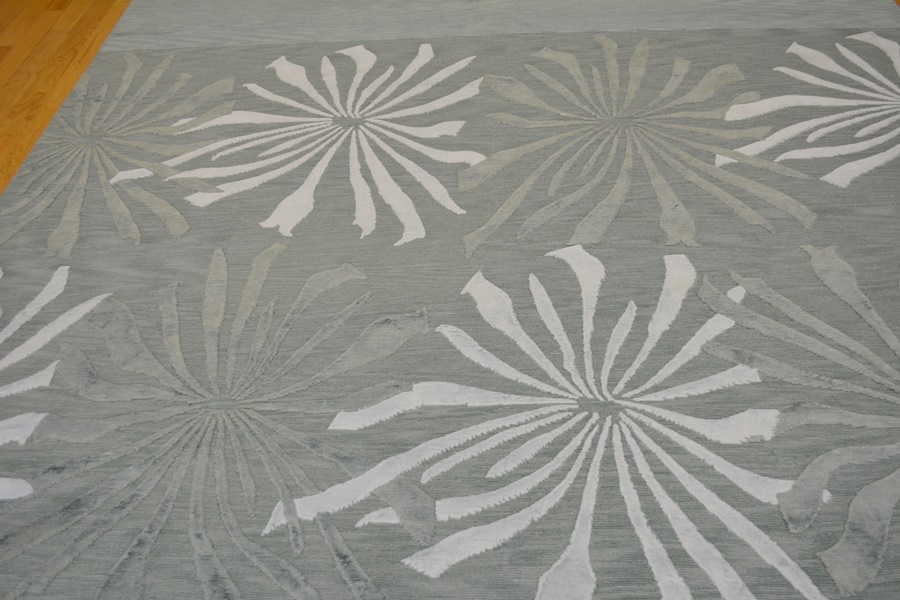 Indo-Nepalse Contemporary Wool Area Rug