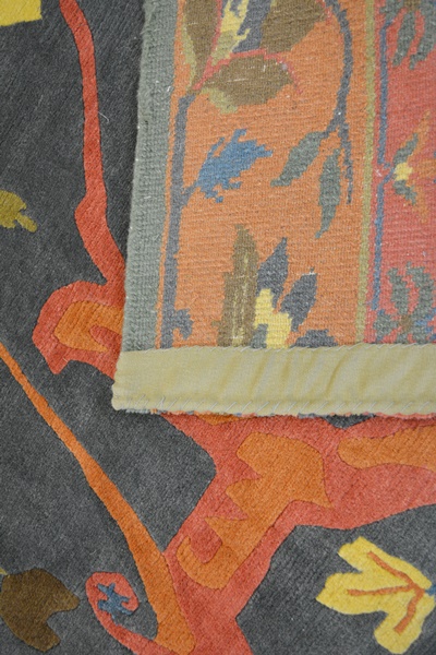 Bidjar Style Tibetan Woven Vibrant Wool Area Rug