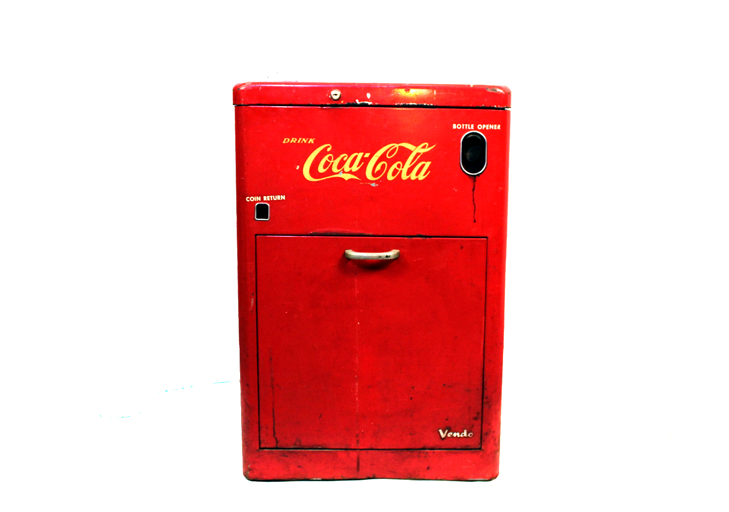 Vintage Original Vendo Spin Top Coca-Cola Machine