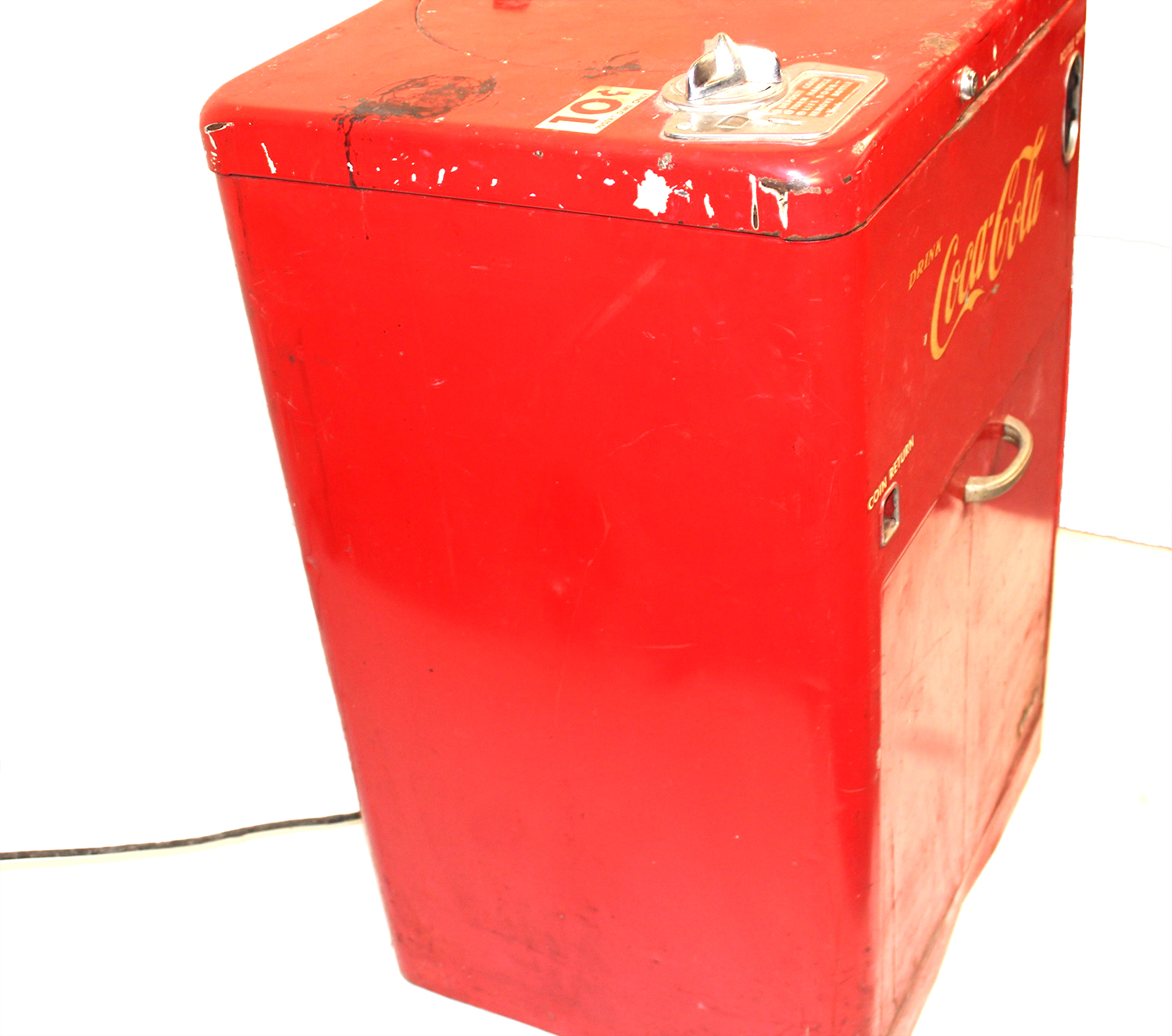 Vintage Original Vendo Spin Top Coca-Cola Machine