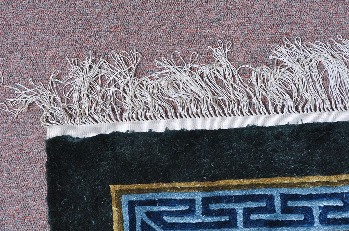 Chinese Handwoven Silk Rug