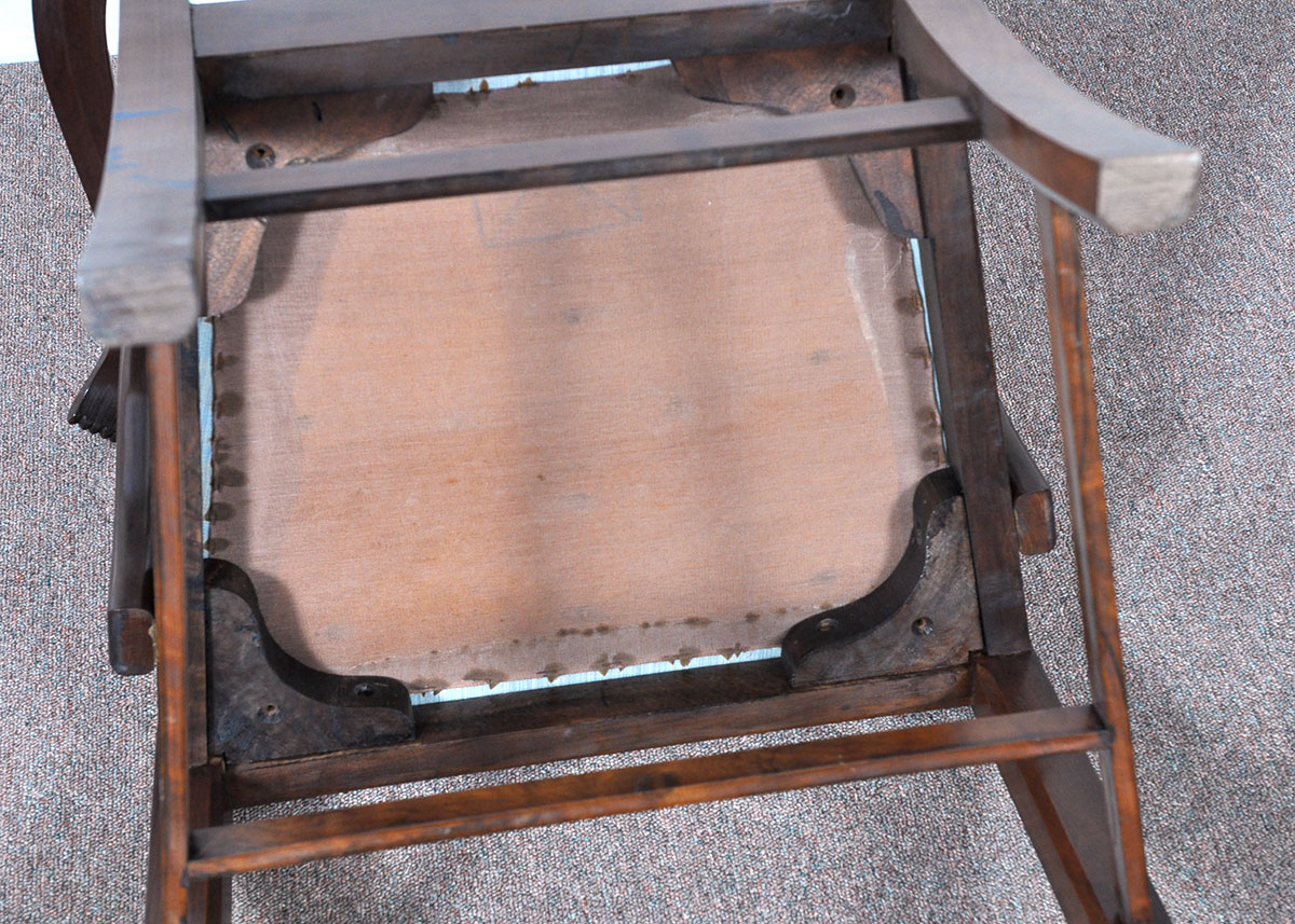 Set of Twelve Harp Back Mahogany Dining Chairs