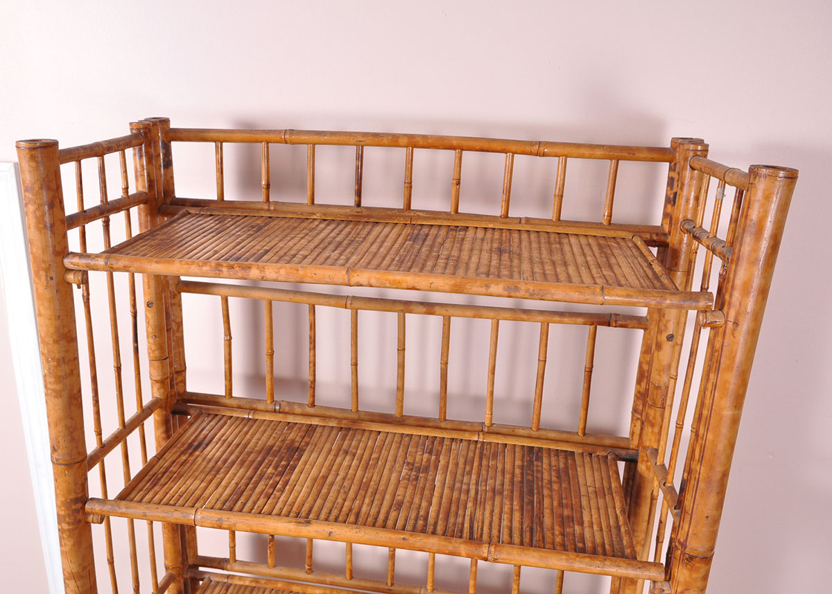 Handmade Bamboo Shelves