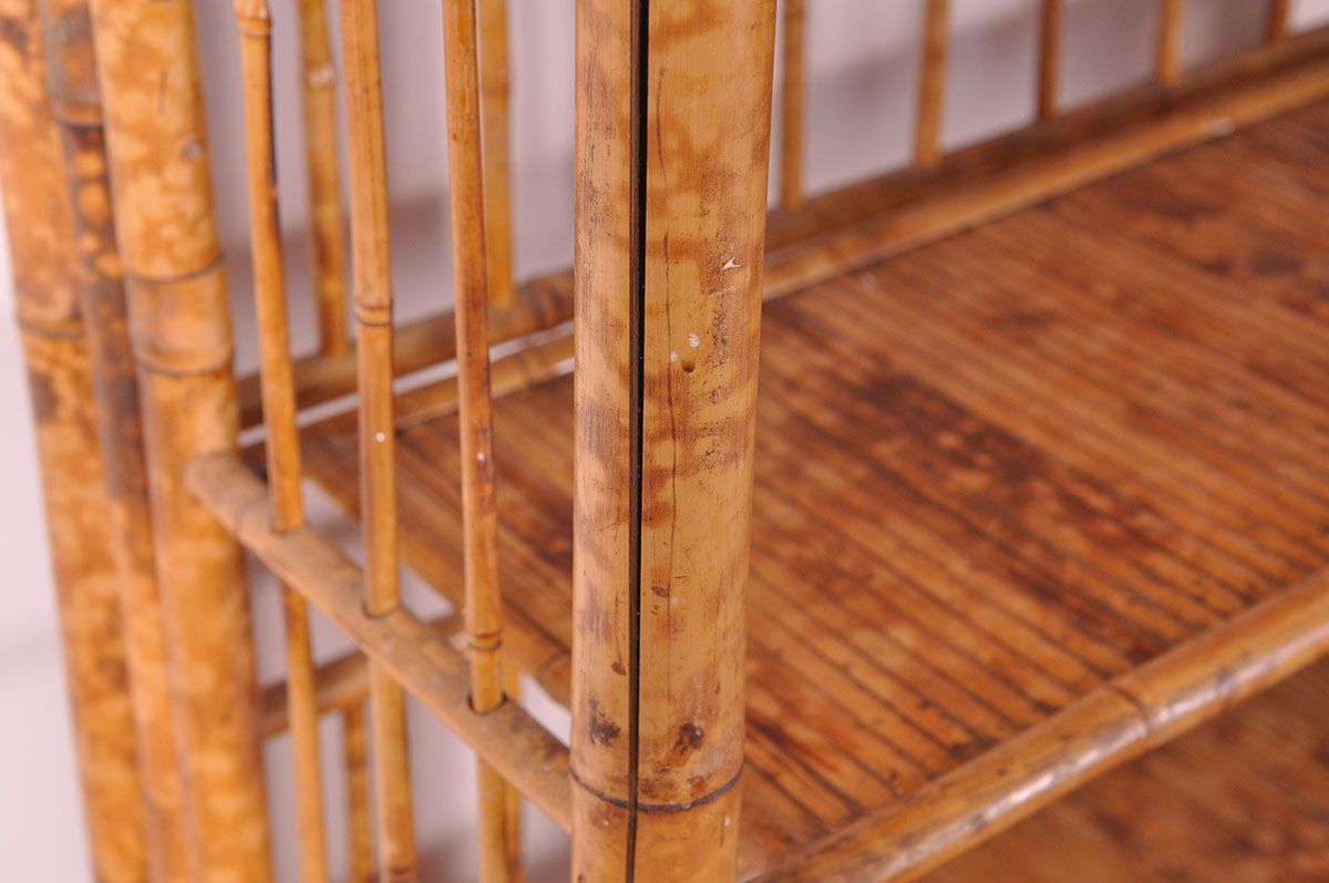 Handmade Bamboo Shelves