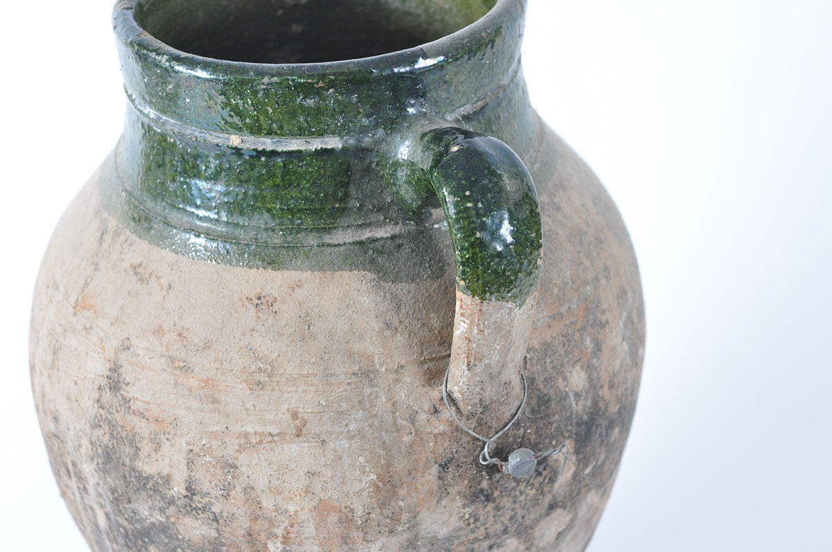 Two Handled Earthenware Jug