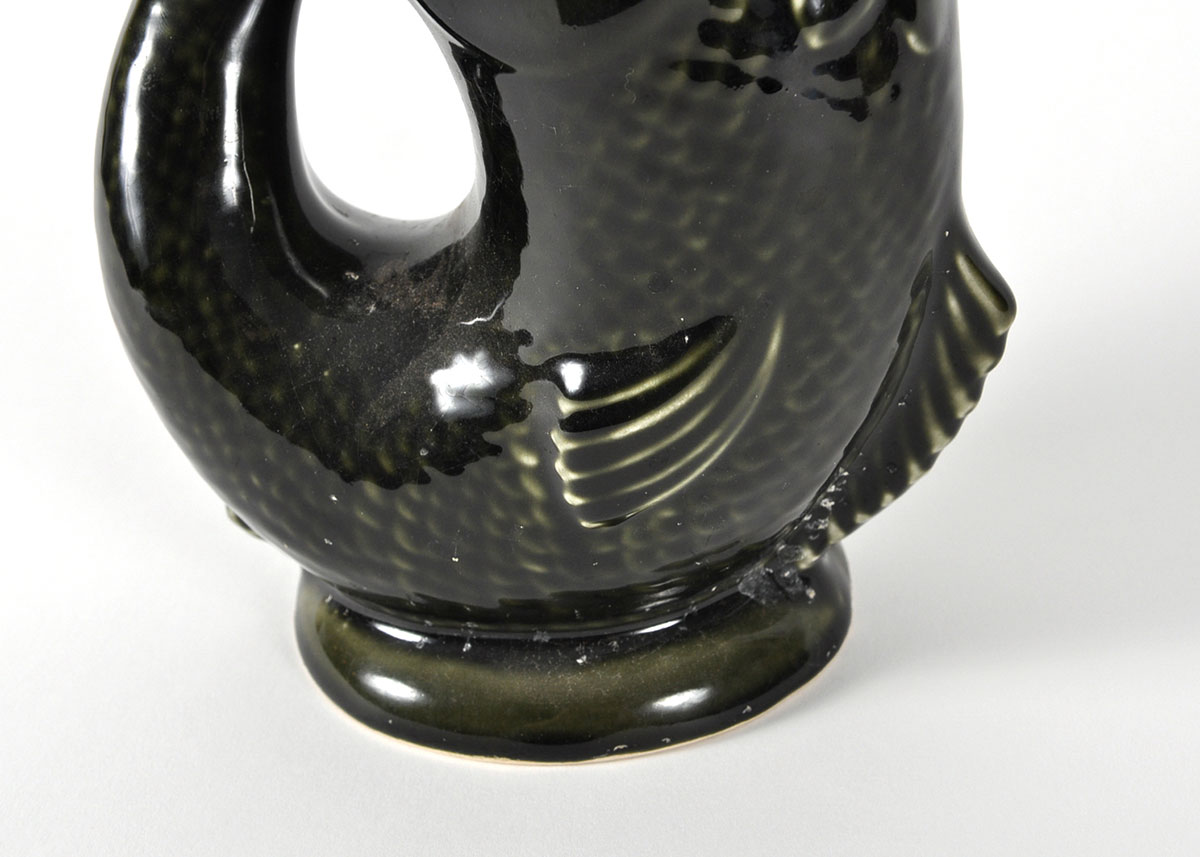 Invenio England Fish "Gluggle Jug" Pitcher