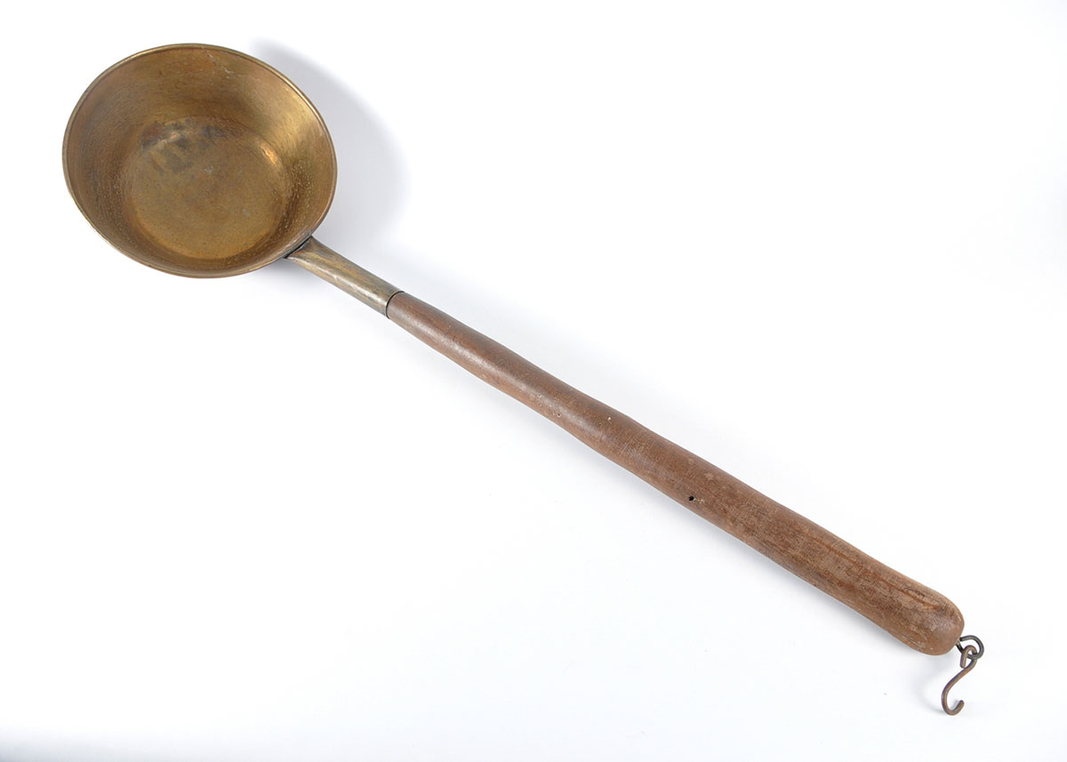 Brass on Copper Large Vintage Ladle
