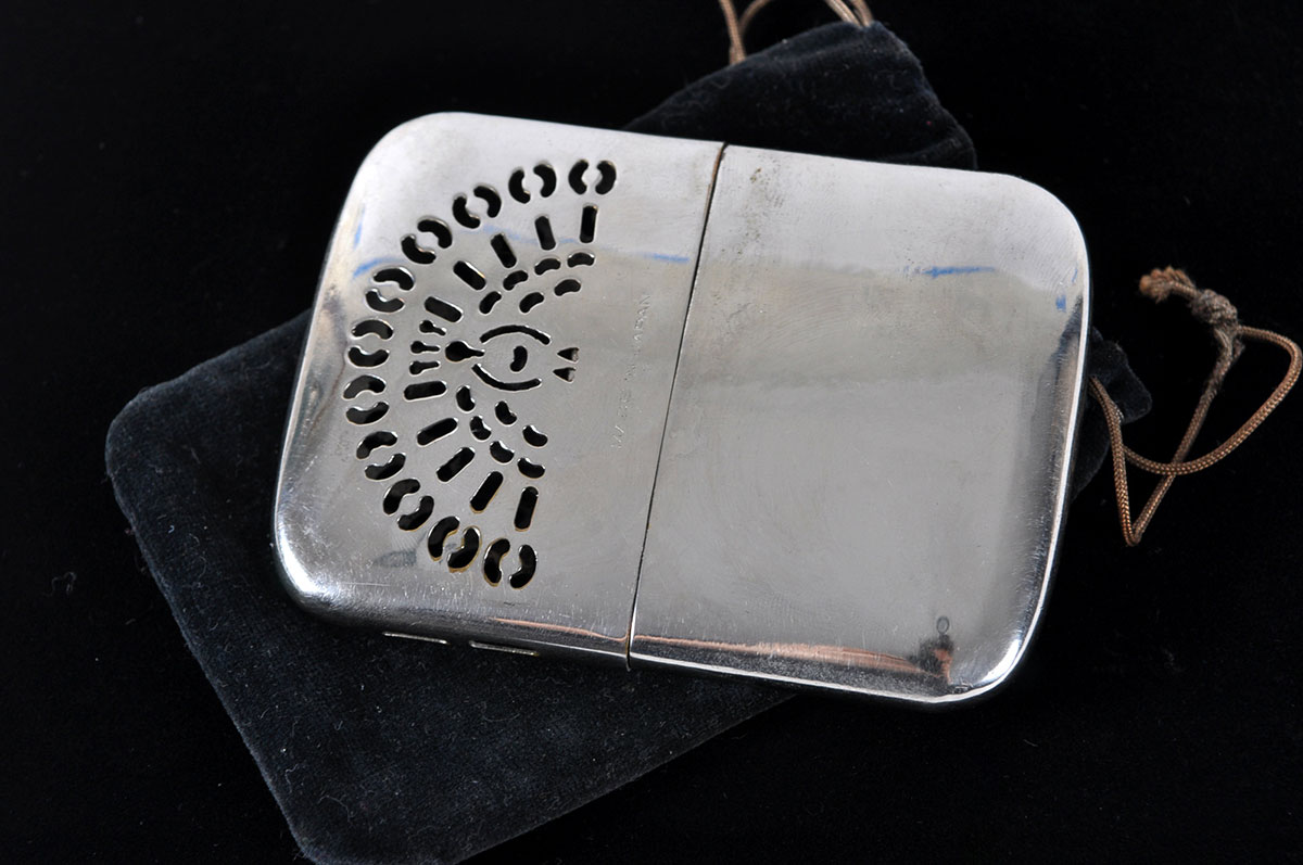 Chrome Plated Hand Warmer with Openwork