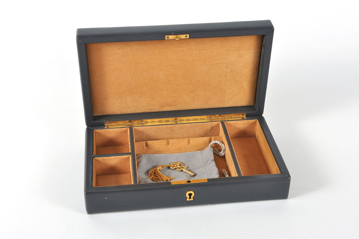 Vanity Jewelry and Hat Boxes