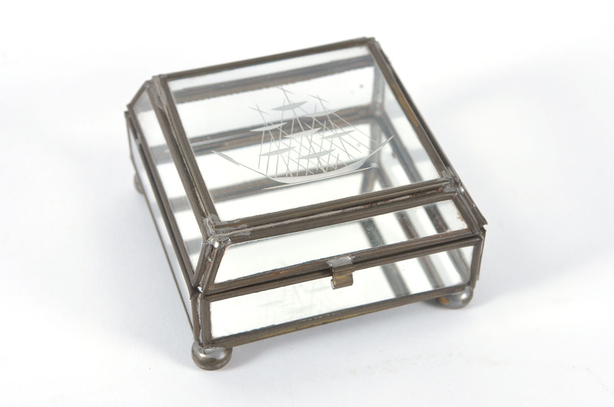 Vanity Jewelry and Hat Boxes