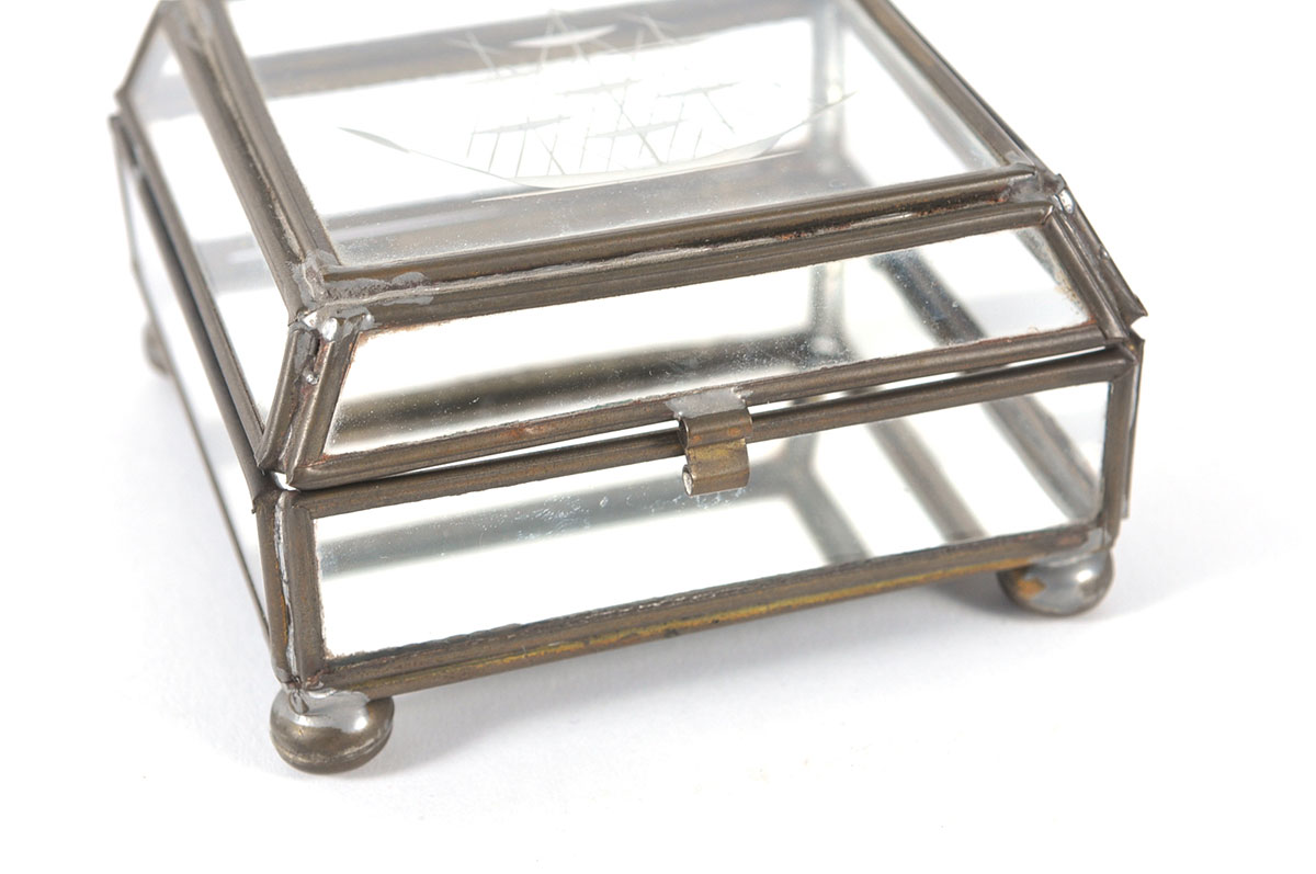 Vanity Jewelry and Hat Boxes