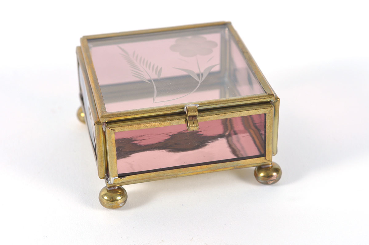Vanity Jewelry and Hat Boxes