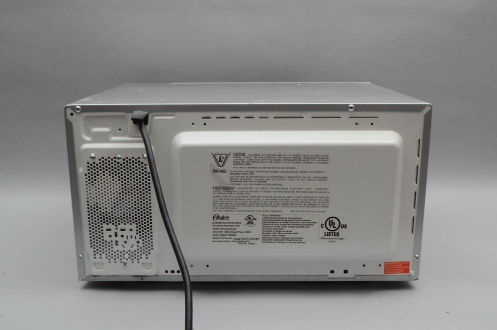 Oster Microwave, GE Electric Kettle and Cuisinart 2-Slice Toaster