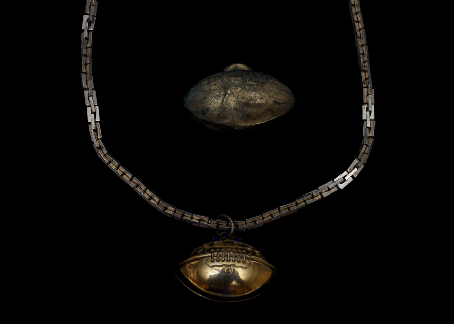 Pair of Football Charms