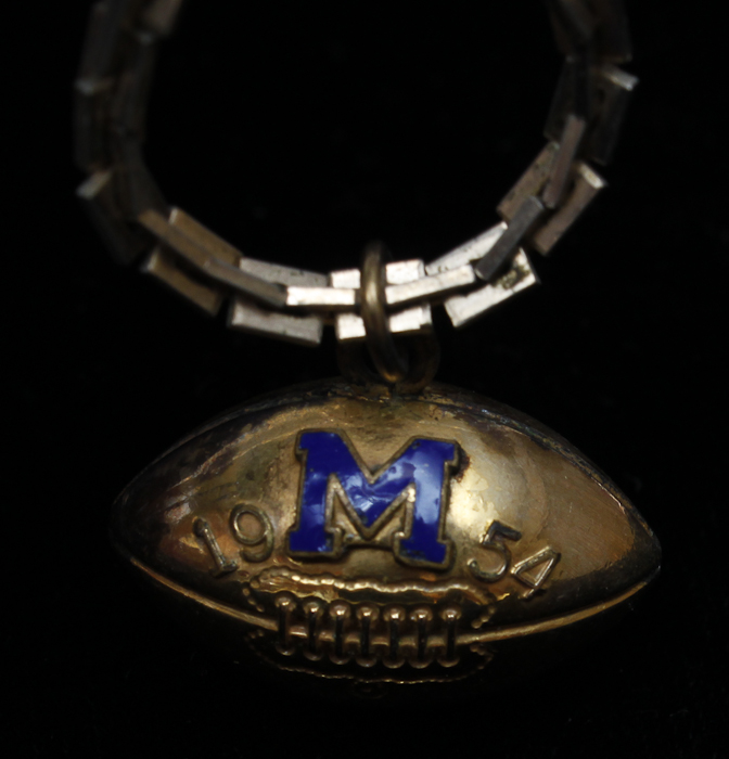 Pair of Football Charms