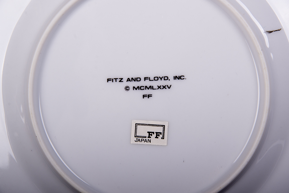 Fitz and Floyd Rondelet Dessert Plates
