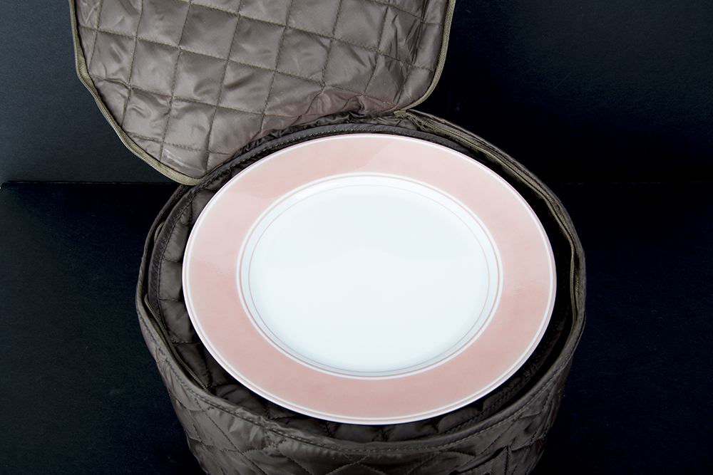 Fitz and Floyd Rondelet Peach Dinner Plates