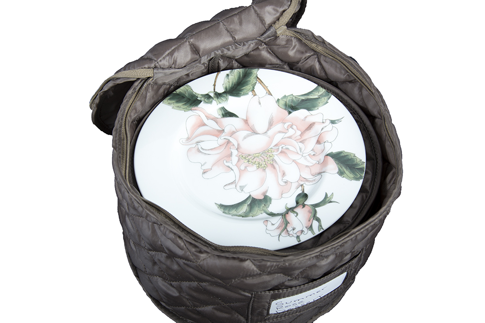 Fitz and Floyd Summer Rose Dessert Plates