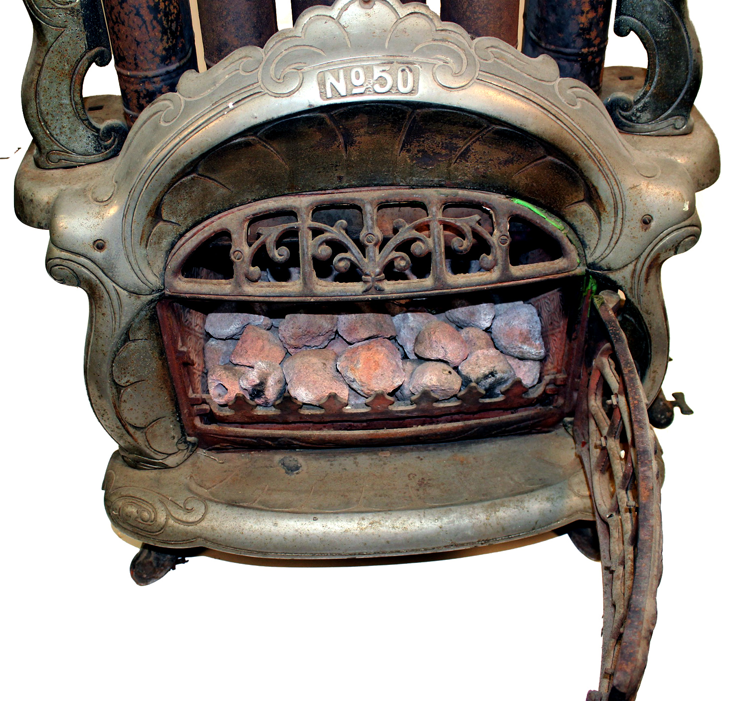 Antique 1845 Stove by Estate Stove Company Hamilton Ohio