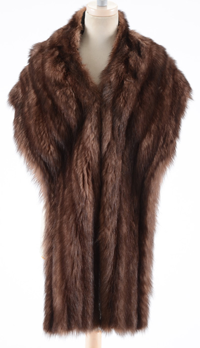 Vintage Marten Fur Stole