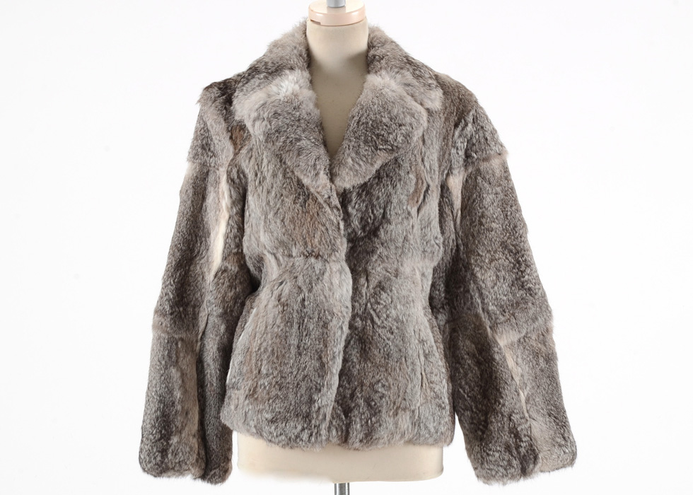 Women's Dino Ricco Rabbit Fur Jacket