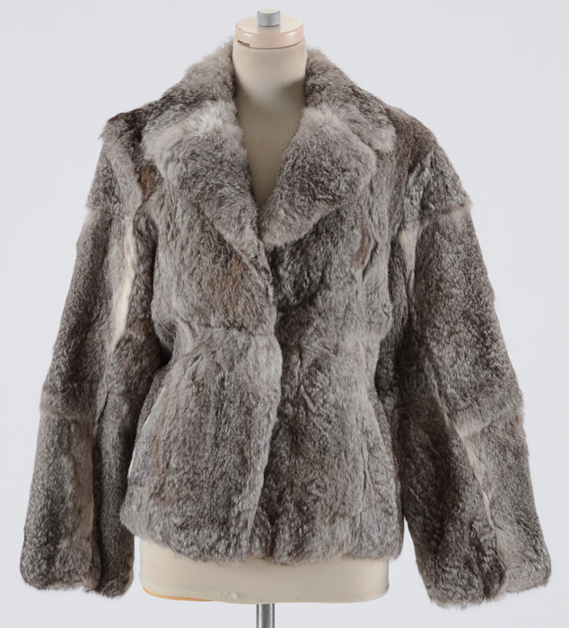 Women's Dino Ricco Rabbit Fur Jacket