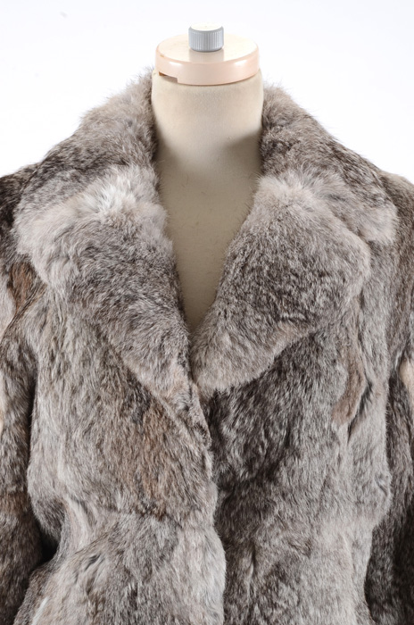 Women's Dino Ricco Rabbit Fur Jacket