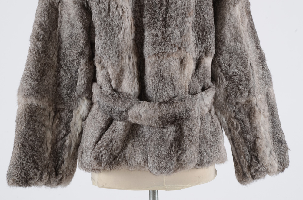 Women's Dino Ricco Rabbit Fur Jacket