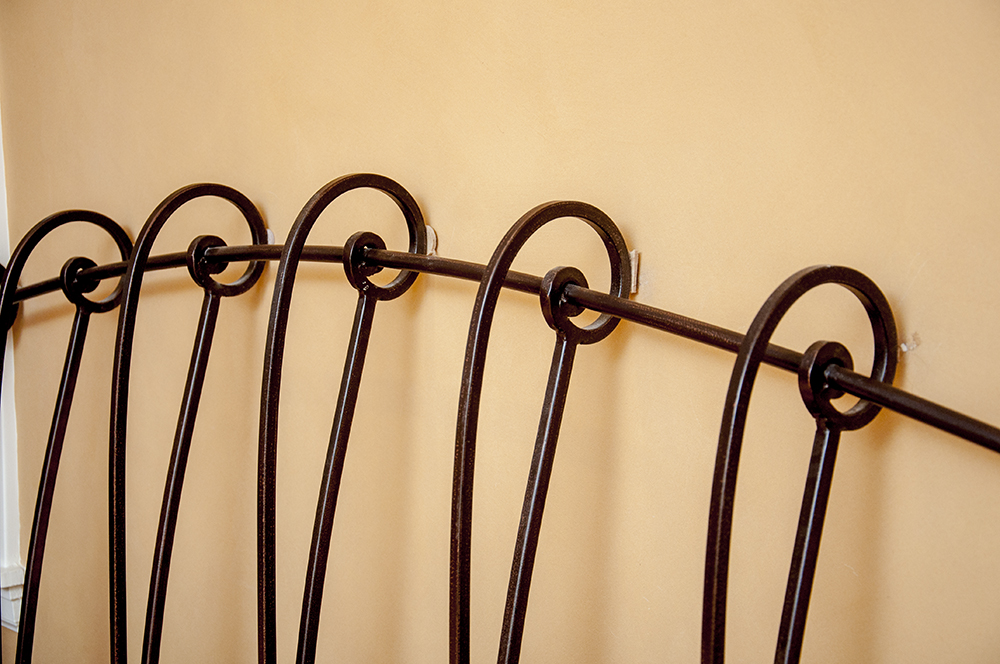 Queen Wrought Iron Headboard