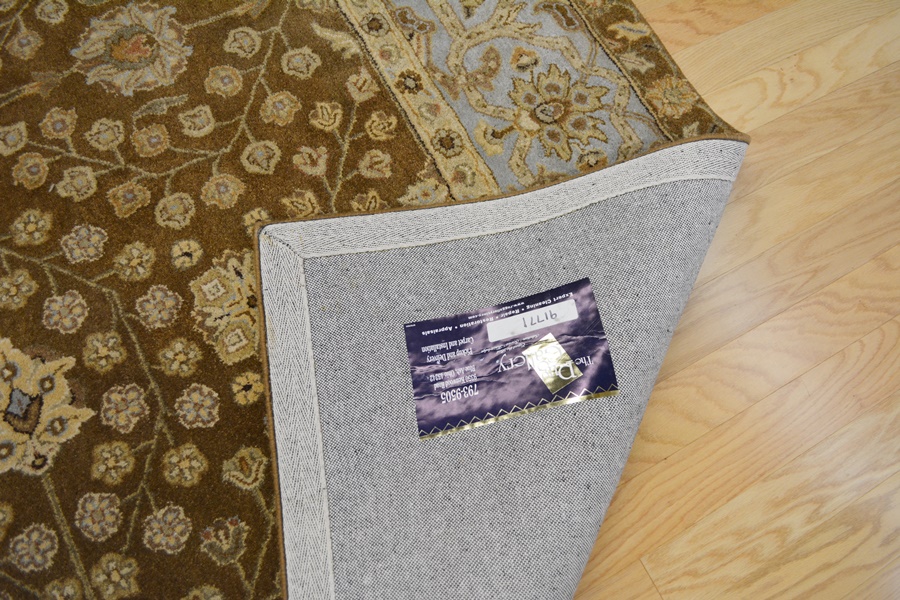 Agra Style Chocolate Fine Tufted Wool Area Rug